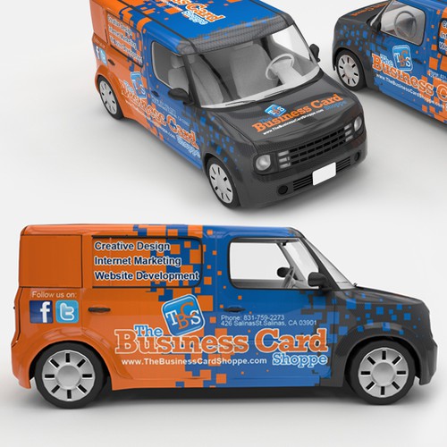 Nissan Cube Car Wrap