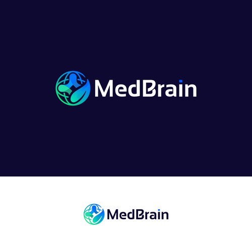 Logo & Branding for MedBrain | Delivering free medical diagnostics to developing nations.