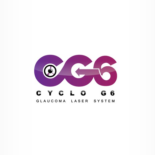 Create "Cyclo G6" logo for medical device laser product