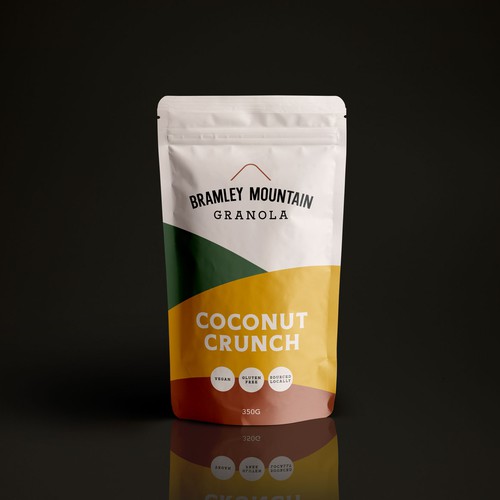 Packaging for Bramley Mountain Granola