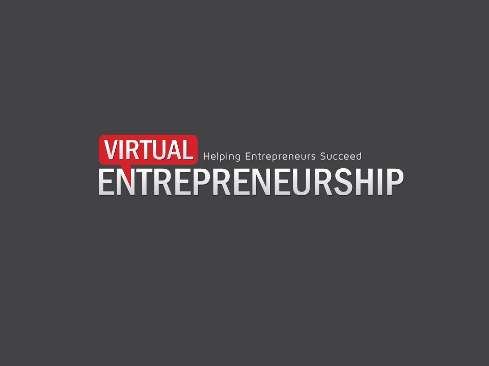 Create a Logo for website celebrating Virtual Entrepreneurship