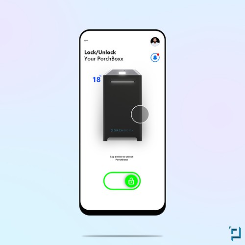 Porchboxx (Mobile App) - Ui Design