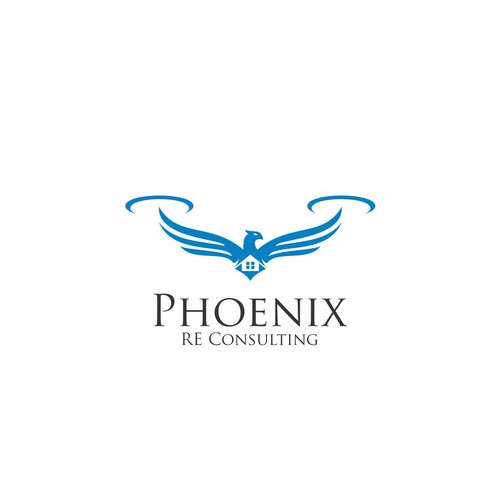 https://99designs.com/logo-design/contests/phoenix-re-consulting-needs-sleek-elegant-logo-871898/entries/36