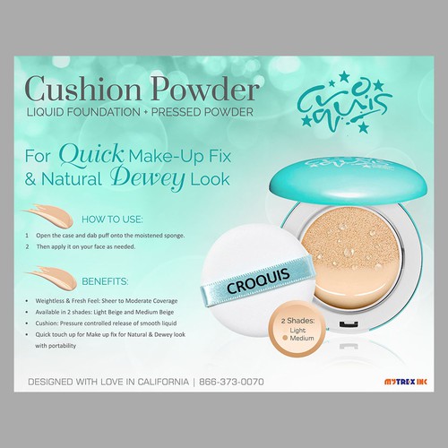 Croquis Cushion Powder