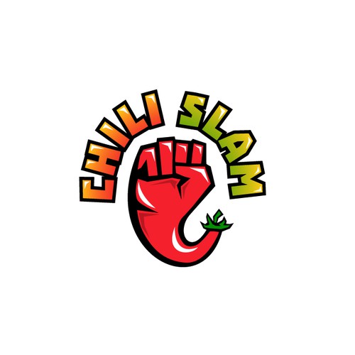 Fresh and fun logo for Chili Slam