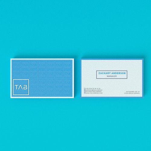 tab bussines card 