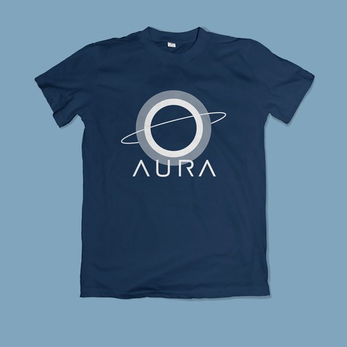 Retro space theme for company shirts