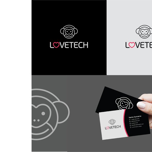 Logo design for a tech company