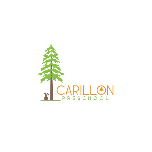 Midcentury preschool logo
