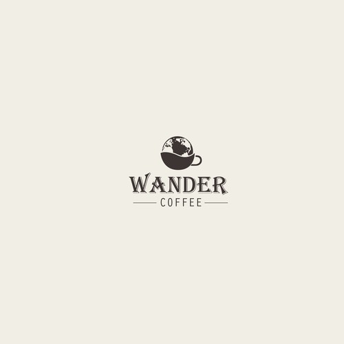 Logo design concept for the Wander Coffee Company
