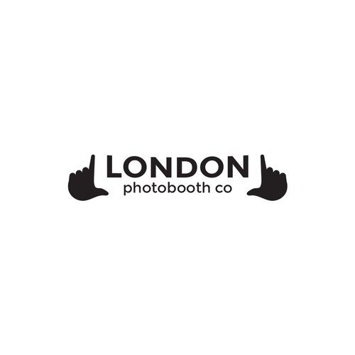 Logo concept for "LONDON photobooth co. 