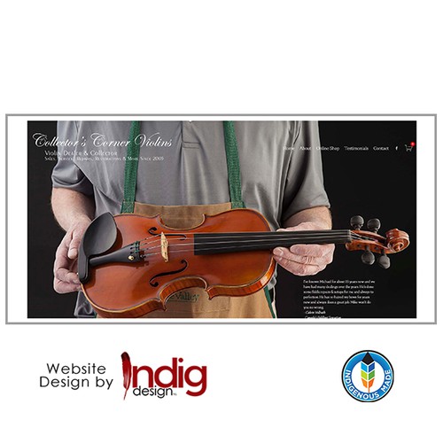 Website for Collector's Corner Violins