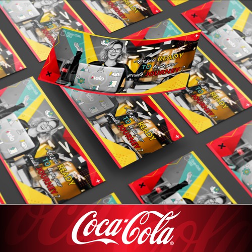 Banner and Flayer design for Coca-Cola HBC