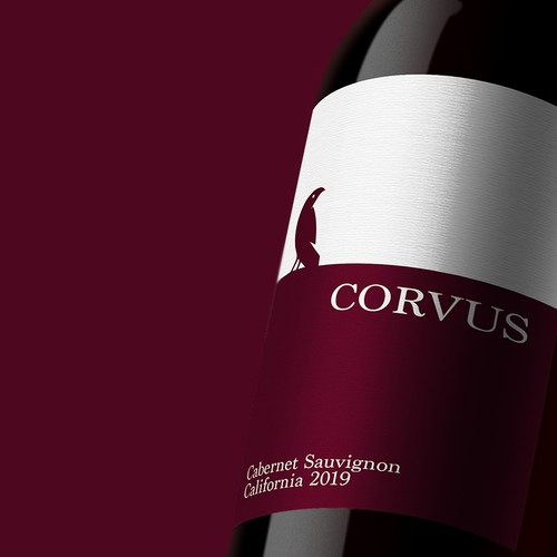 Minimal modern label