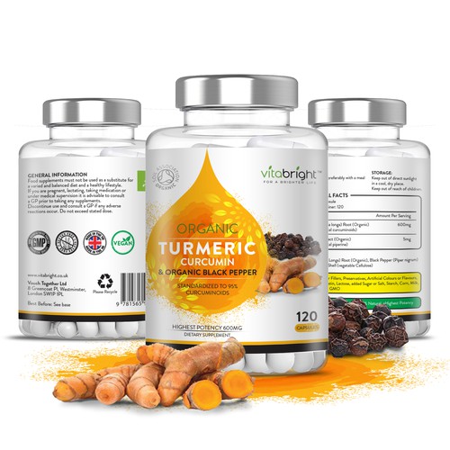 Organic Turmeric Curcumin 