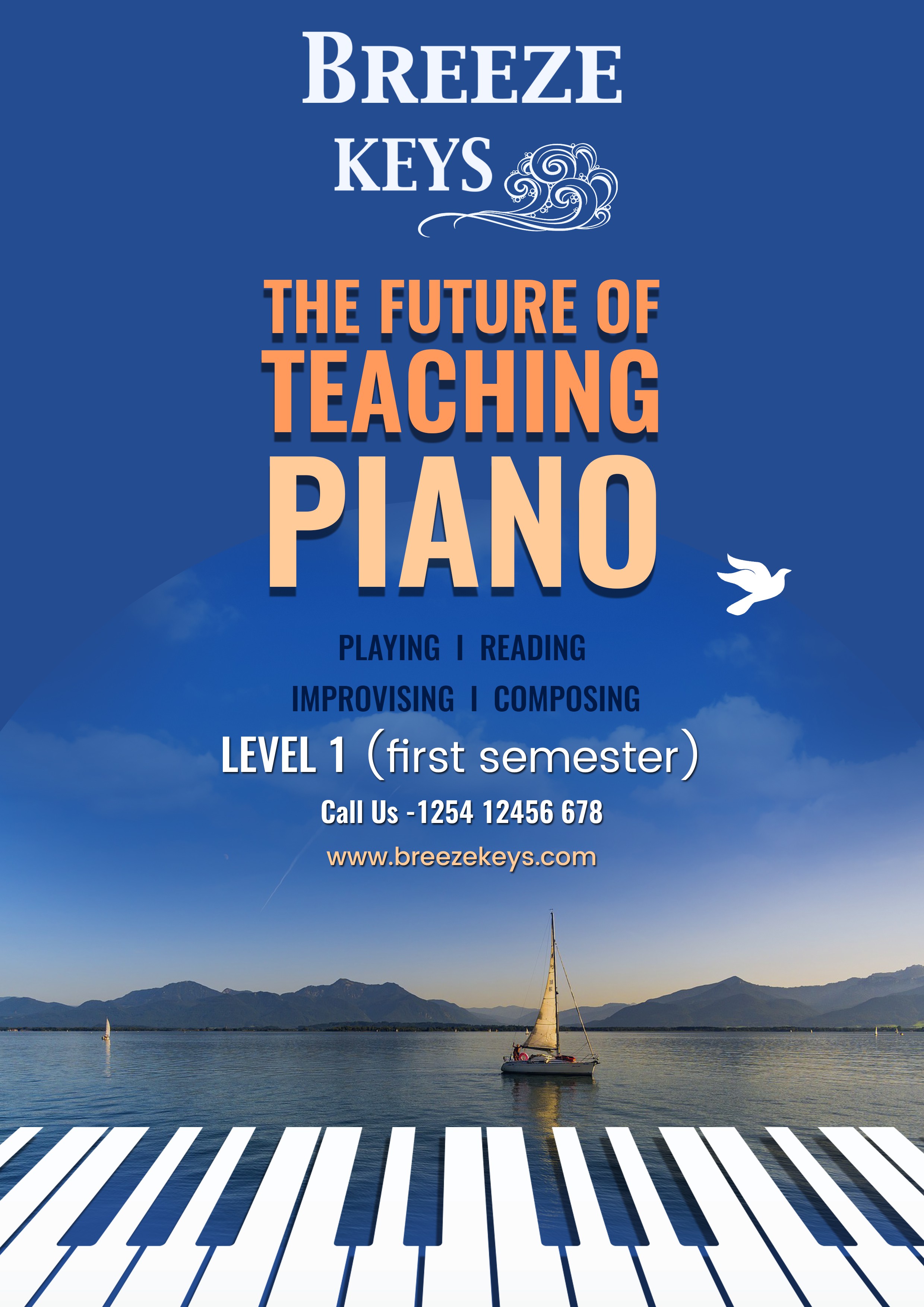 New out of the box piano method needs some cool artwork for a poster please!