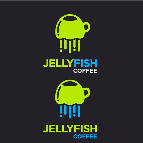 Clever flat art design using elements of the brand