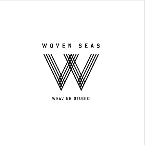 Logo Concept for Woven Seas Weaving Studio