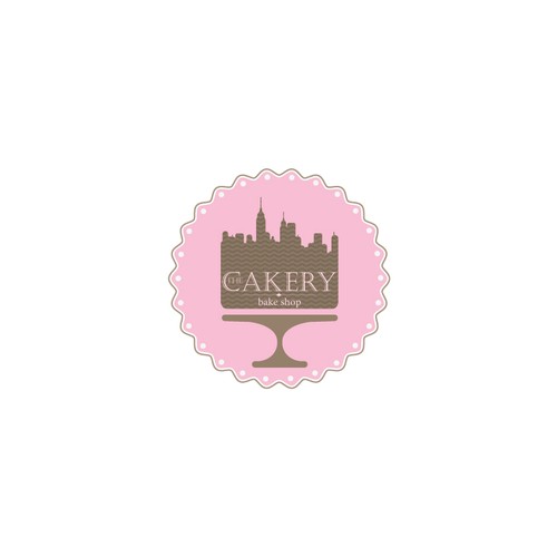 Create the next logo for The Cakery Bake Shop