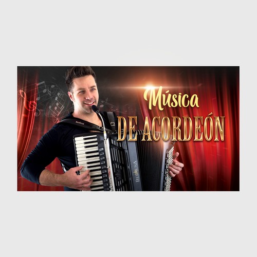 Cover for a youtube music video of accordeon music