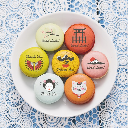 cute design for macaroons