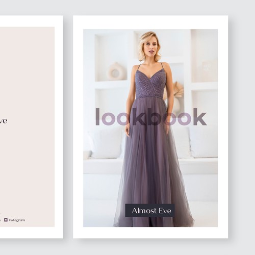 Finalist Evening Wear catalog and "lookbook."