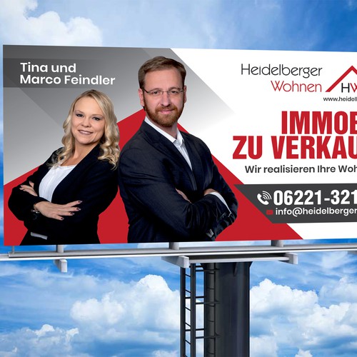 Heidelberger Wohnen Billboard