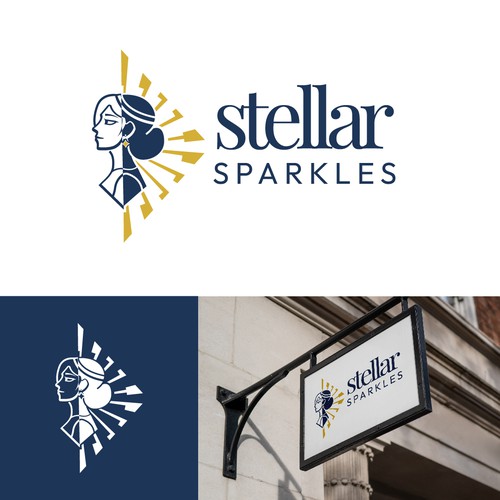 Bold Luxurious Logo for a Jewellery Brand. 