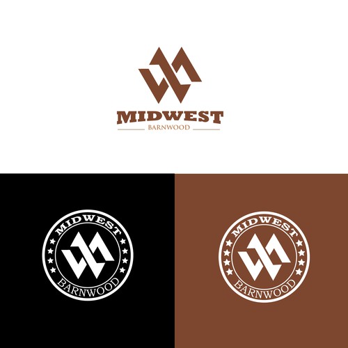 barnwood logo disign