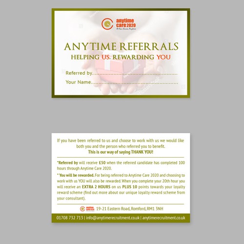 Postcard design