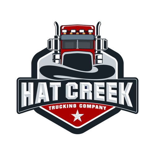 Truck and Hat logo