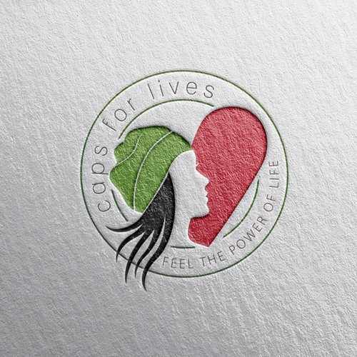 Aussagekräftiges Logo für caps for lives 