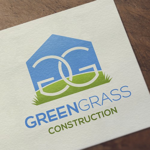 GreenGrass Construction Logo