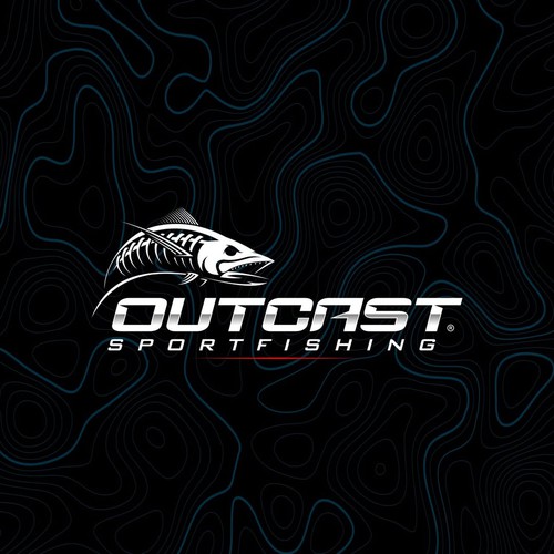 Outcast Sportfishing Team Logo. 