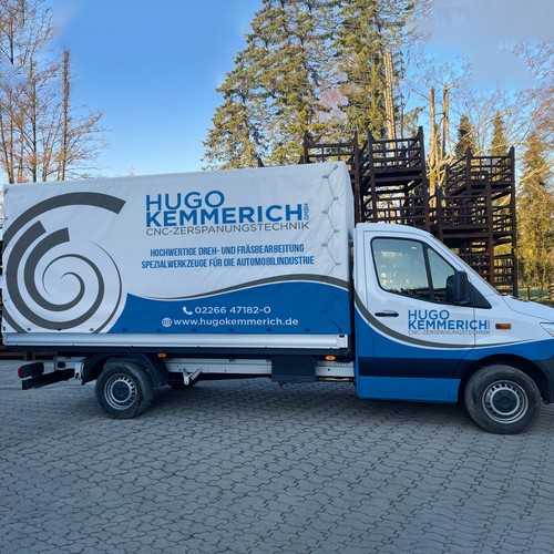  Vehicle wrapping for a Mercedes Sprinter