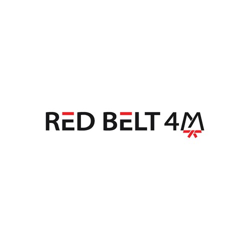 logo conceps for RED BELT 4M