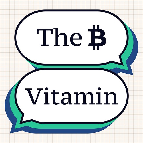 The B Vitamin podcast logo - concept 2