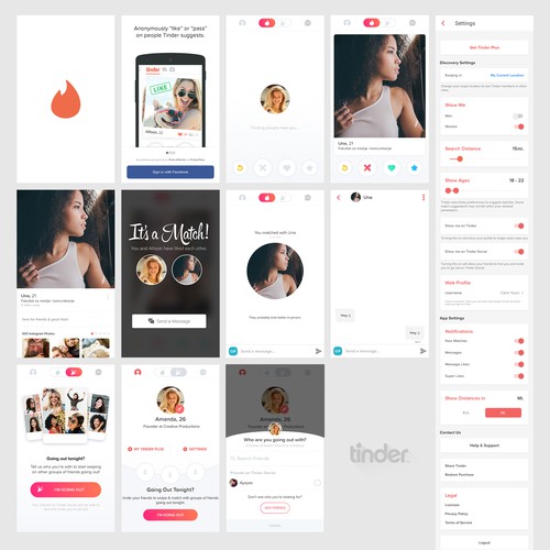 App design for Tinder™