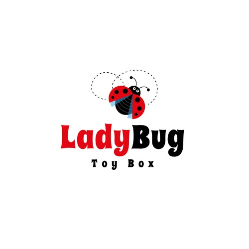 Ladybug toy box retail