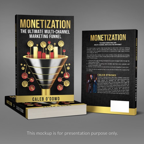 Elegant Book Cover for Marketing