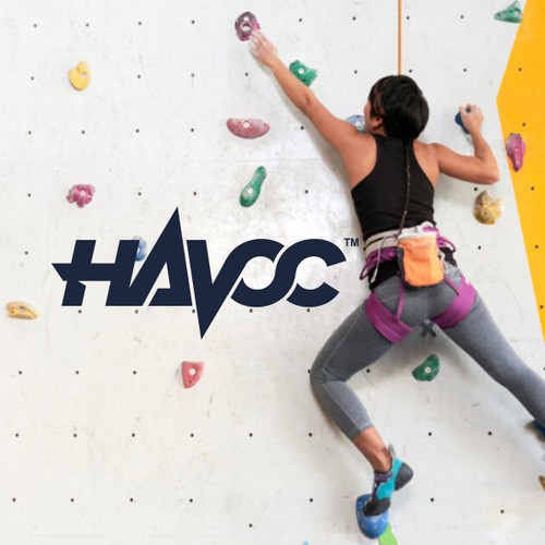 Wordmark logo for HAVOC - Climbing shoe model