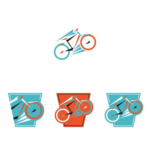 Bike repair service logo