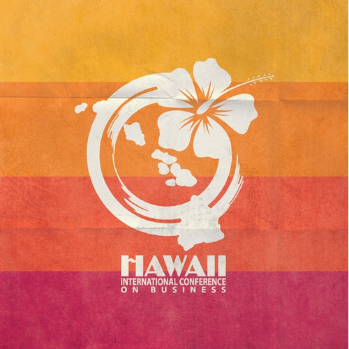 Vibrant Conference Program Cover Design for International Business Event