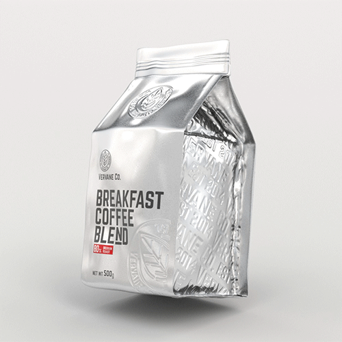 Premium Coffee Pouch Design