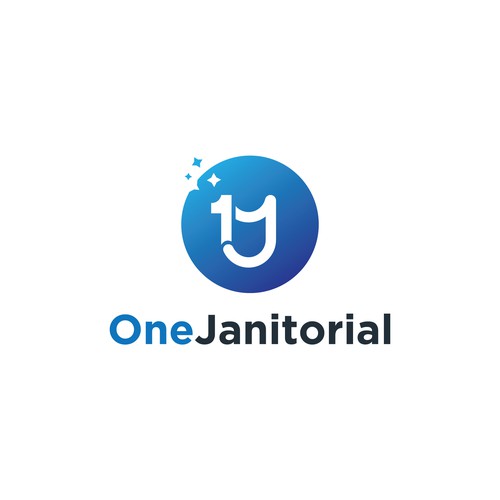 One Janitorial Logo
