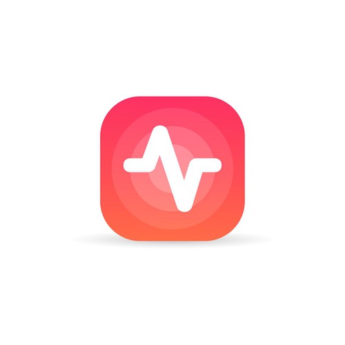 Symptom Tracker app icon concept