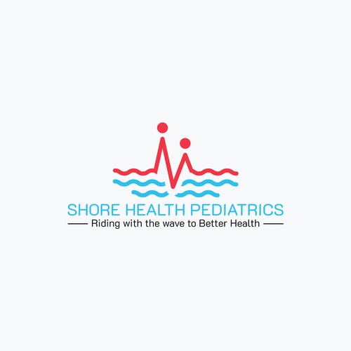 'Shore Health Pediatrics' Logo Design Concept