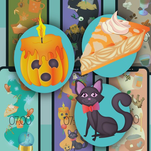 Mobiele achtergronden