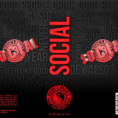 Beer Can Design for Community Project