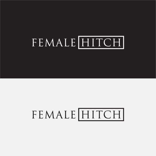 Simple logo for Female Hitch